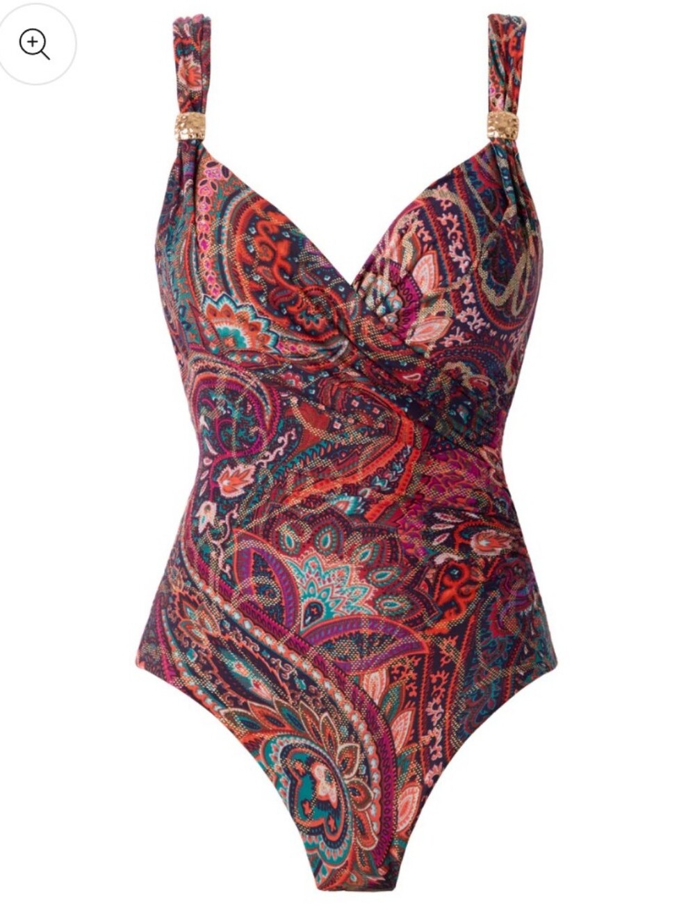 NWT Miraclesuit Dynasty Siren One Piece Swimsuit Size 8